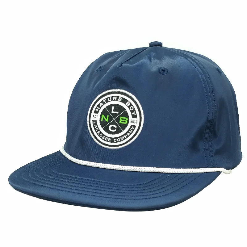 customize plain blank 5 panel flat brim unstructured nylon rope hat snapback cap