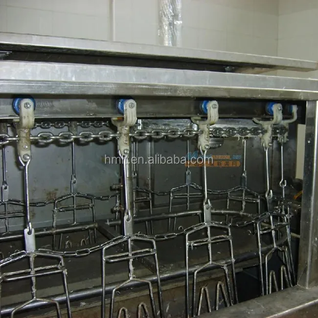 8x25.4 8x38 Slaughtering chain for poultry, rabbits and quails