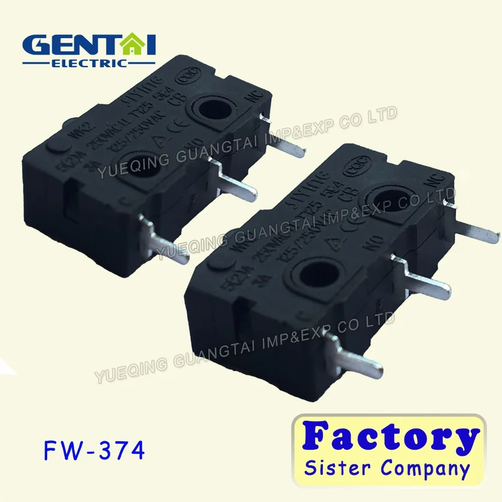 5a 125/250vac mini zippy micro switch with 2 pin