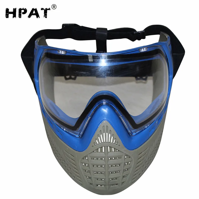 New Comfortable Soft Tactical Paintball Mask with Double Strap