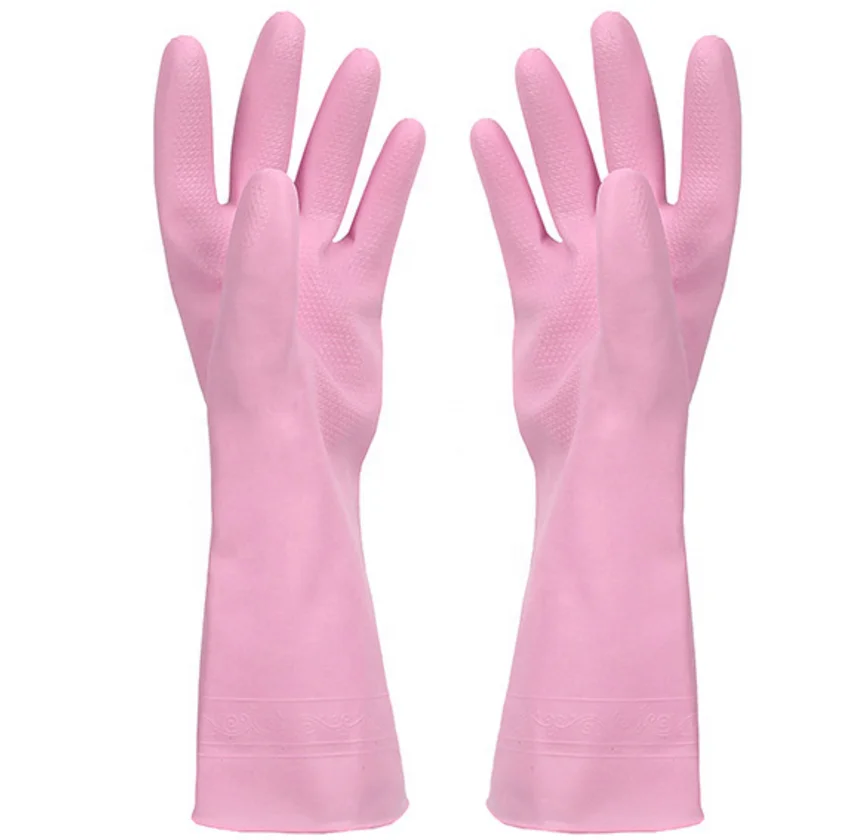 GC2002 Household glove Waterproof cleaning washing PVC rubber gloves