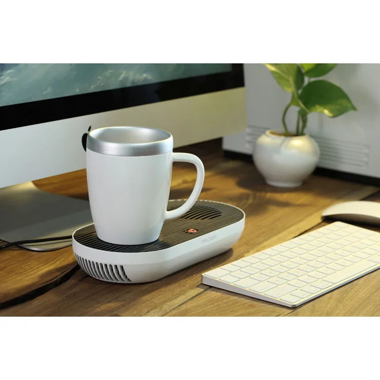 Electric Desktop Heat Coffee Cup Warmer, mug warmer and mug cooler