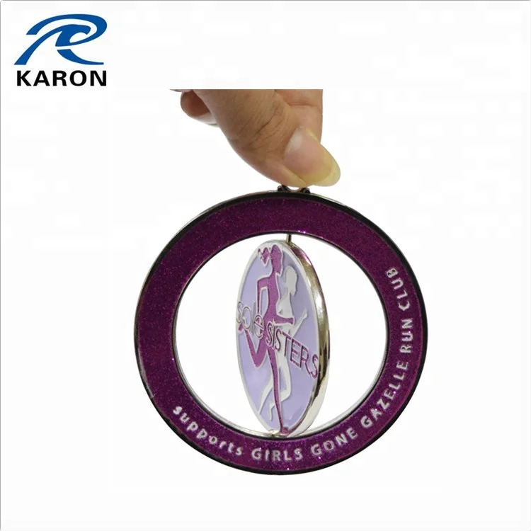 cheap bulk personalized revolve medal for wholesale