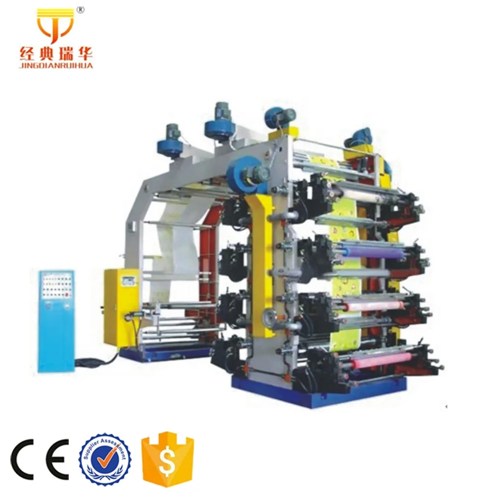 8 Color Flexographic Printing Press