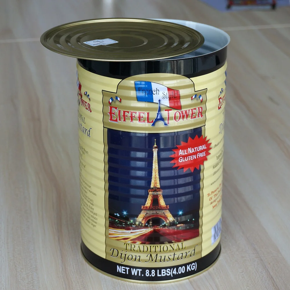 15240# A10 Tinplate Big Food Tin Can Size 4KG Can