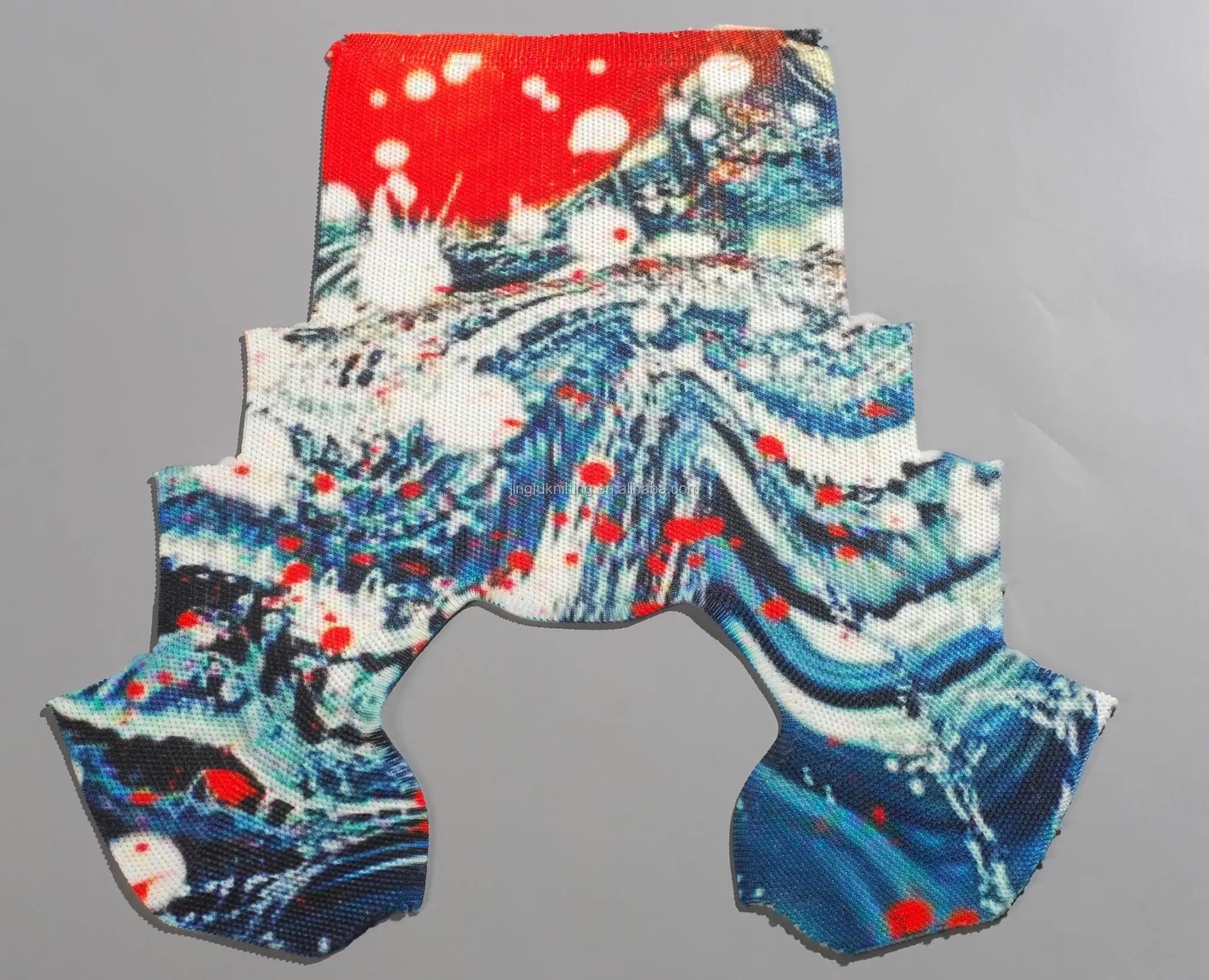 
Dongugan Manufacturer Supply Custom Newly-designed Breathable Knit Shoe Uppers For Sports Shoes 