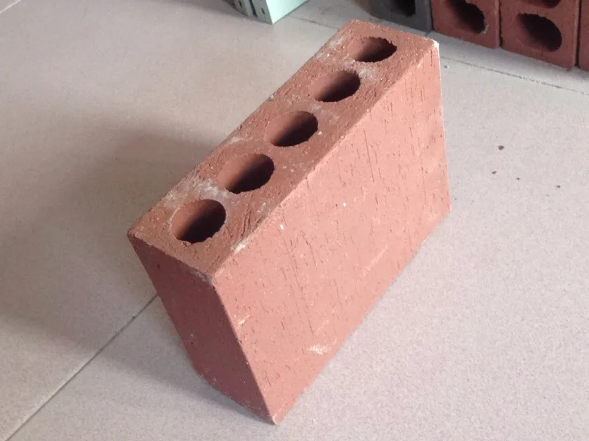 Красный Строительный кирпич с пятью отверстиями и блок