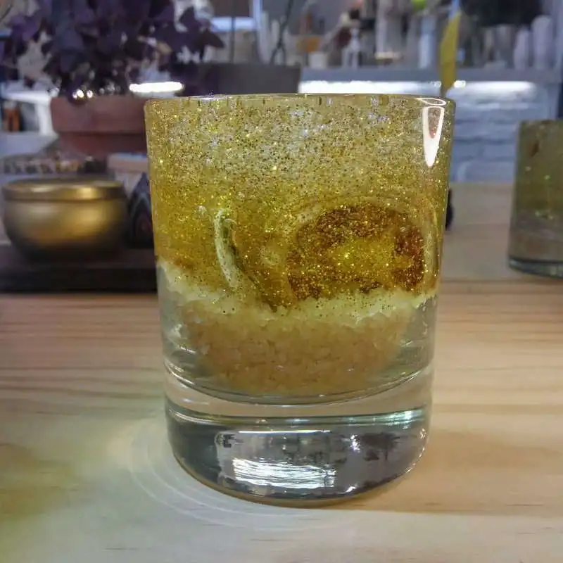 
Christmas nativity gift Clear Jelly Scented Candle Gel candle in Glass jar for European market 