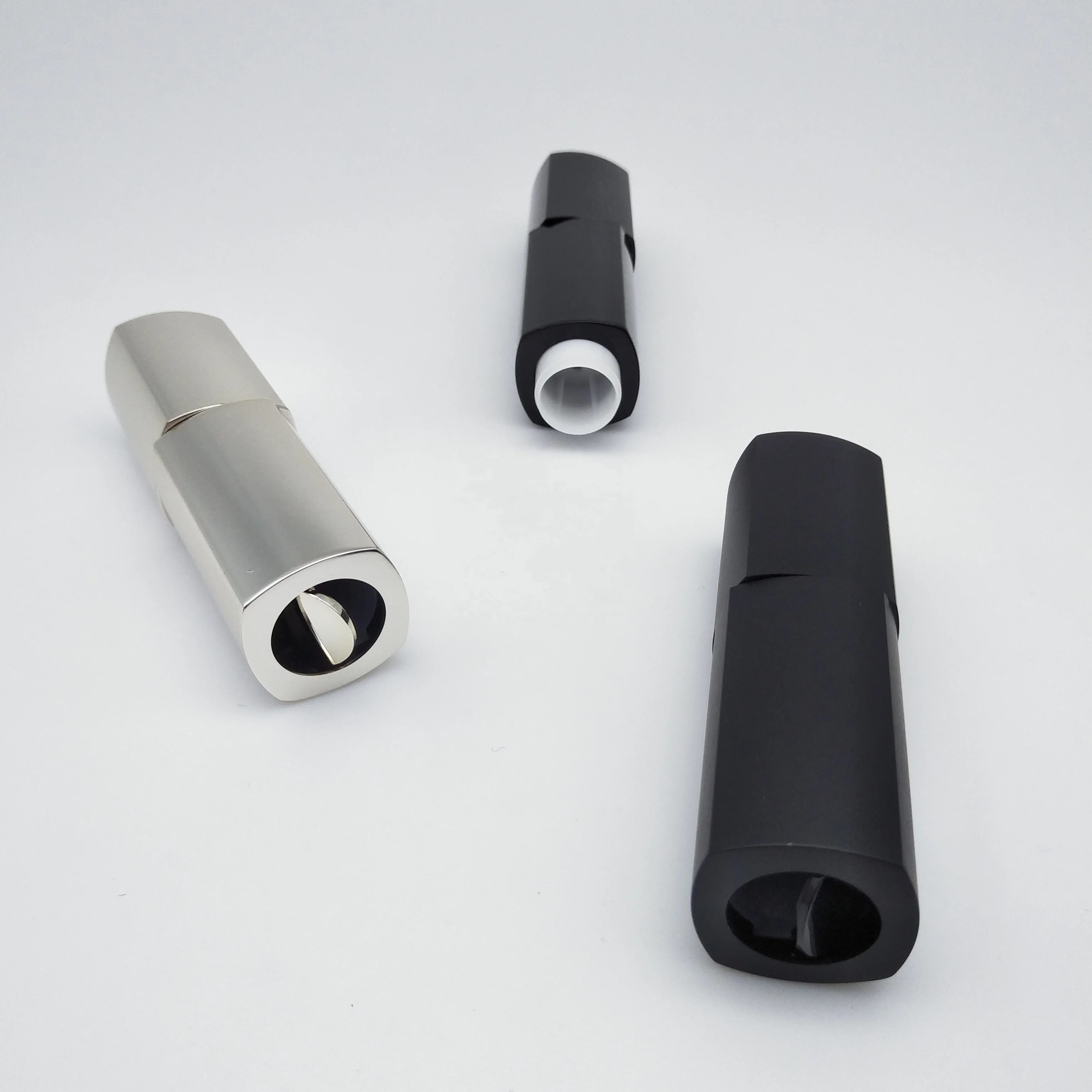 
Newest unique beauty empty square plastic custom printed lipstick tube 