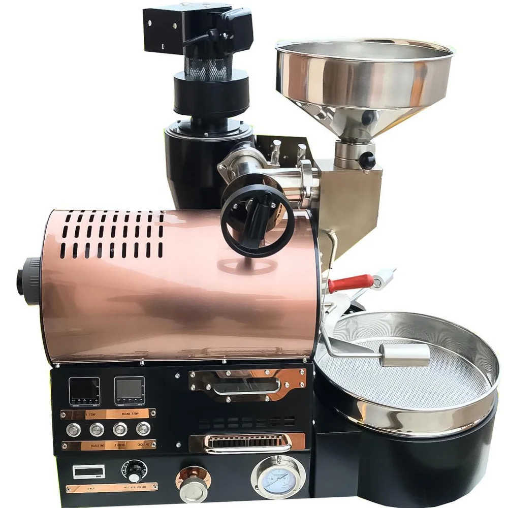 Manufacturer supply small capacity gas 600g mini home coffee roaster