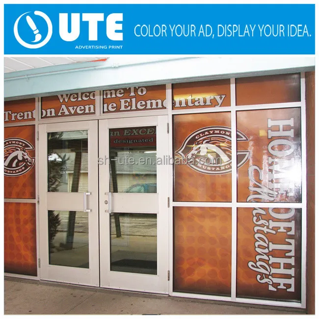 Custom Glass Film,Promotion Window Sticker Glass Door Pvc Sticker