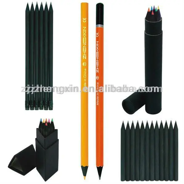 
Black Wooden Pencil with Crystal on Top HB Office & School Pencil,promotional Pencil Black or Natural Wood Color Bulk Packing 