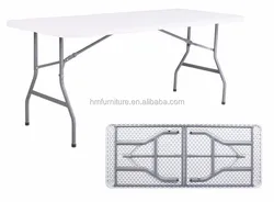 6FT Regular Folding Table Plastic Wholesale restaurant folding high quality