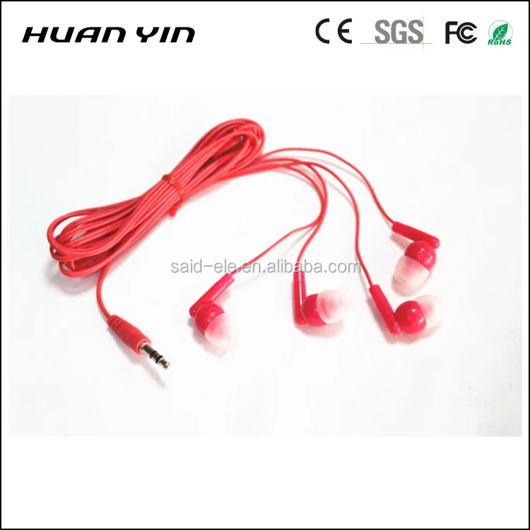 wholesale disposable earbuds low cost soul mate earphones travel earbuds