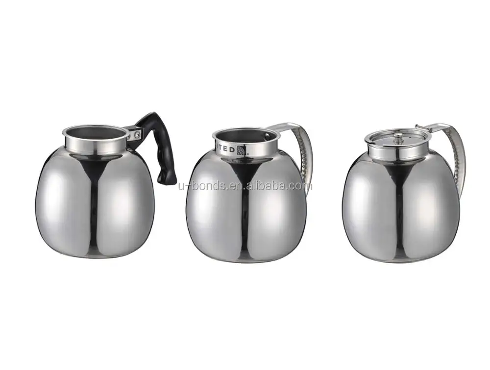 
Stainless steel airline coffee pot 