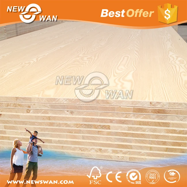 
Melamine Block board / Veneer Block board / 15mm Wood Block board 