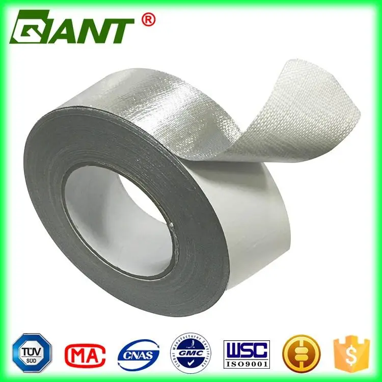 New design heat resistant aluminum foil tape with great price and non-flammable aluminum foil tape