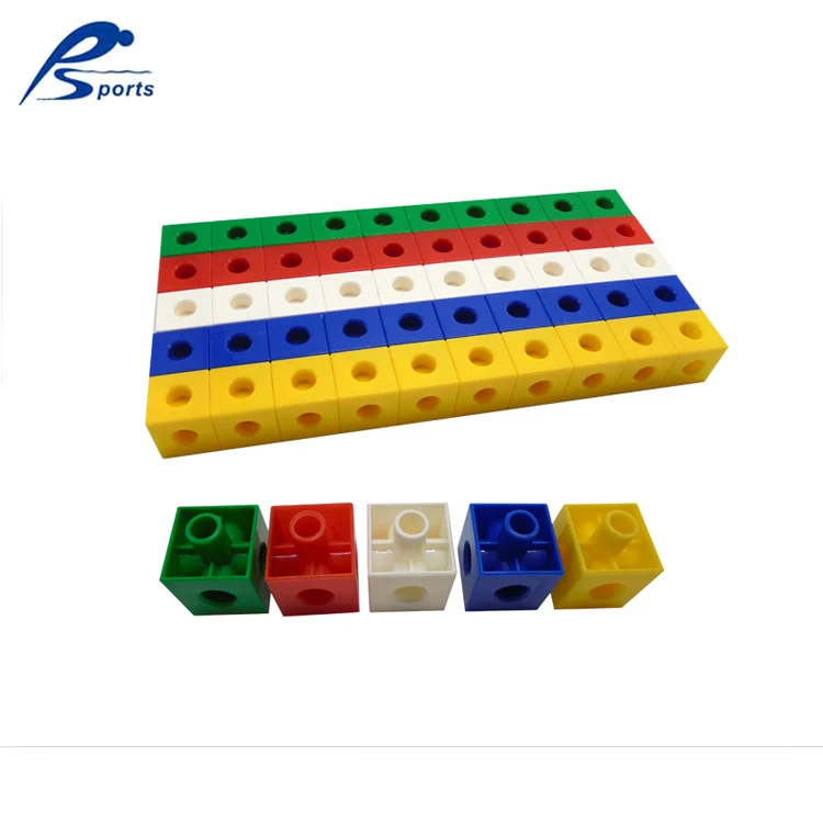 
2cm smart interlocking cube plastic toys building block 