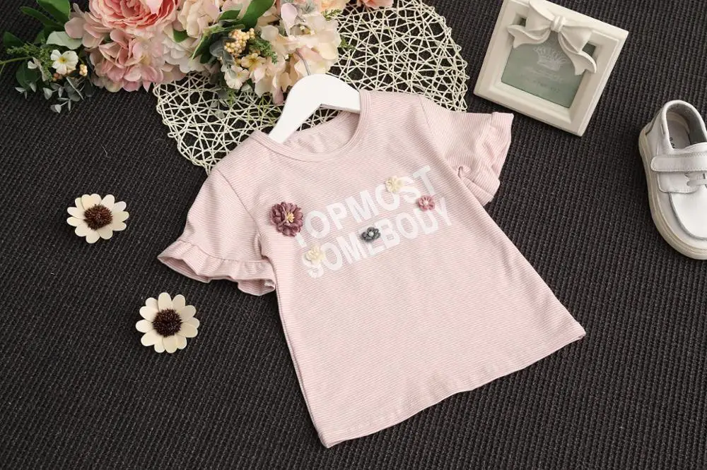 kids casual beautiful model fashion baby flower  girls dresses