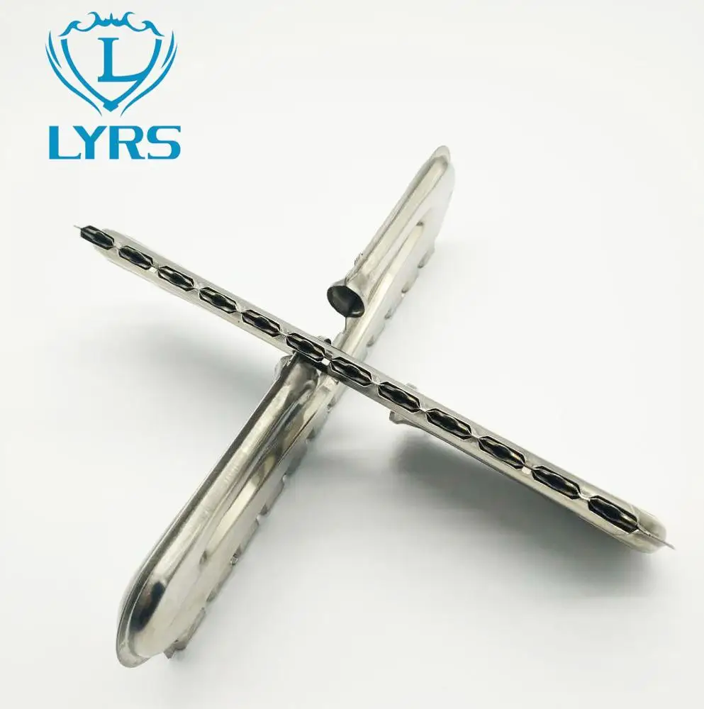 6L Harmonica type burner gas water heater spare parts LY-KQ-4B with Without switch