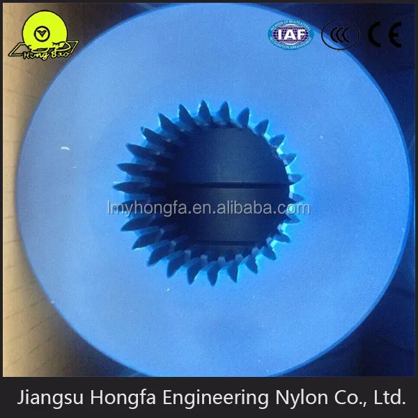 
machine components nylon bevel gear 