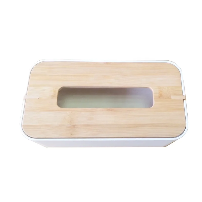 
Eco friendly creative bamboo tissue box 100% biodegradable houseware 
