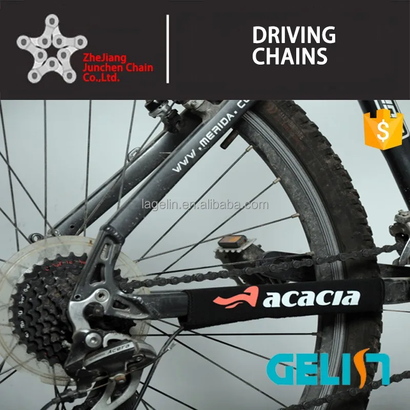 Цветная стандартная велосипедная цепь из нержавеющей стали