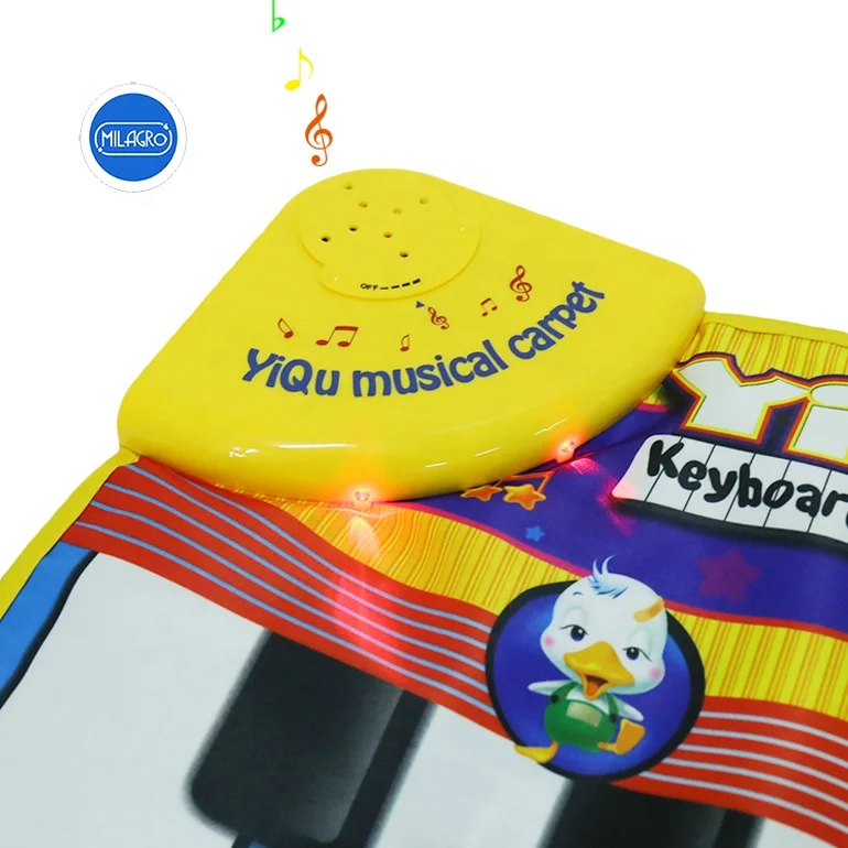 Indoor Play Carpet Gyms for Toddlers Baby Musical Piano Keyboard Playmat Play Mat Educational Baby Crawling Mat
