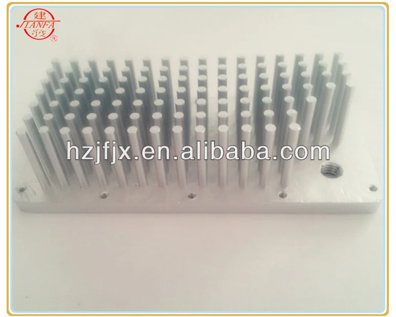 Custom china square aluminum pin led down light housing high bay light street light heatsink