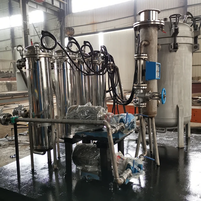 New designed waste oil catalyst to process 800-1000Tons used engine oil