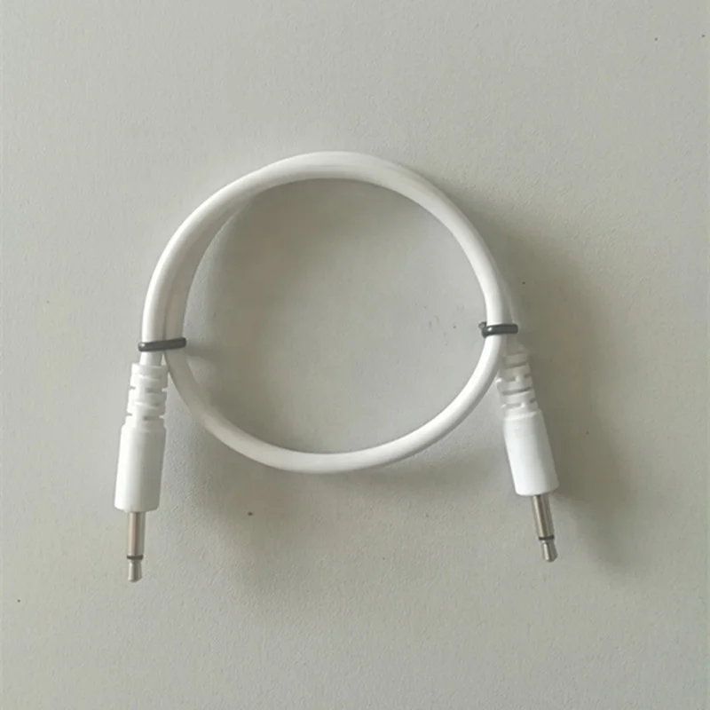  Оптовая продажа от производителя индивидуальный логотип ПВХ соединитель моно Eurorack модульный 3 5 мм аудио-и видеокабель