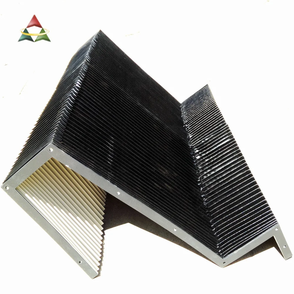 Flexible Nylon CNC Linear Guide Rail Accordion Bellows Cover