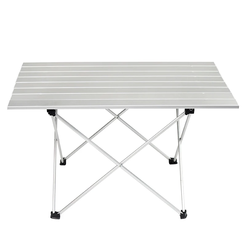 
Aluminum folding laptop table dining table outdoor table and chair set 