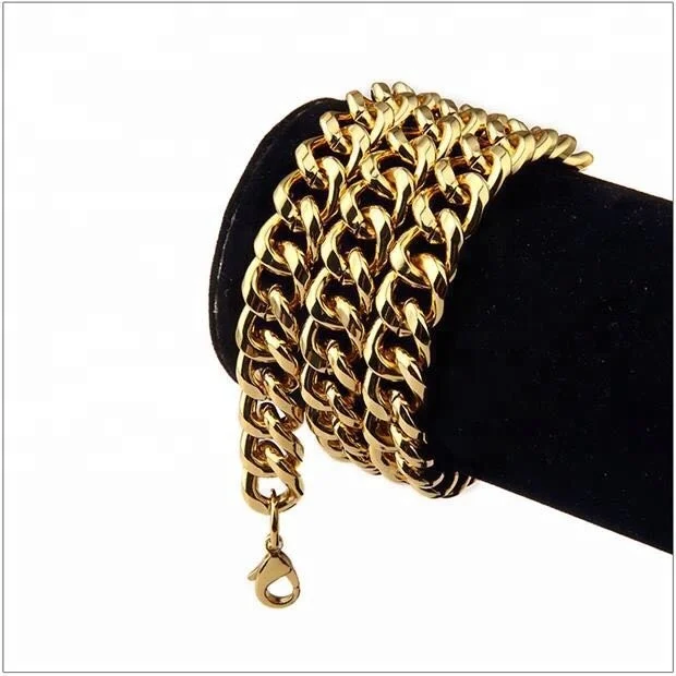 New gold chain design for men necklace big gold chain for men jewelry