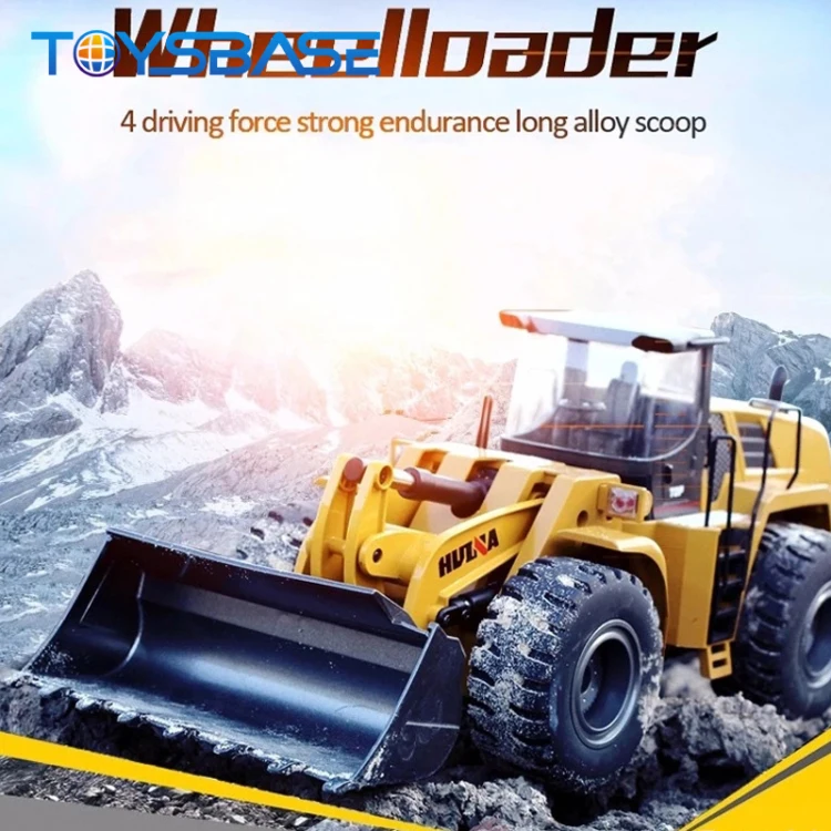 Huina 1583 2.4G 10CH Truck Model Toy 1 14 Scale RC Wheel Loader