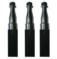 Airui Factory Wholesale 750kg to 1500kg Round or Square 39mm 40mm 45mm 50mm 60mm Solid Steel Stub electric  Axle