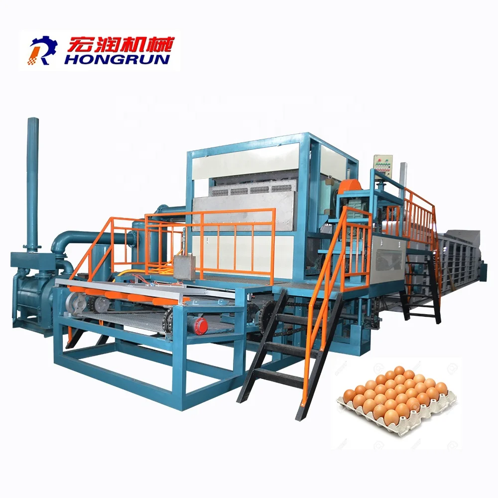 Paper Recycling Machine Egg Tray/Carton Making Machine With dryer line
