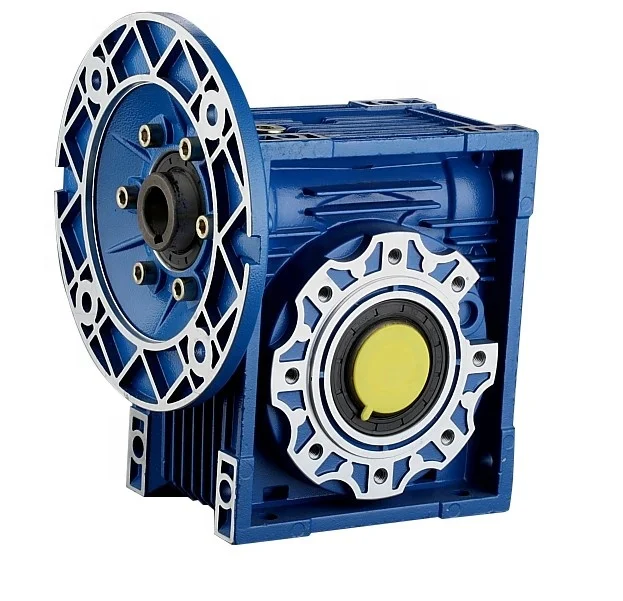 Высокая эффективность червячный редуктор алюминиевый сплав и литое железо червячный редуктор, Модель: NMRV030-NMRV150, соотношение скоростей: 7,5-100