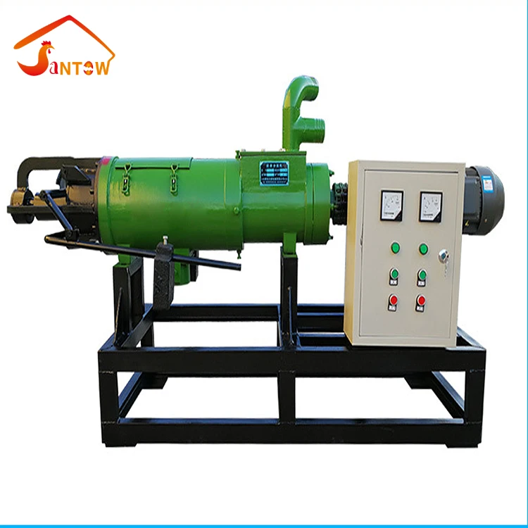 China hot sale Manure Separator widely used Screw press solid& liquid centrifugal sifter Durable Chicken manure drying machine