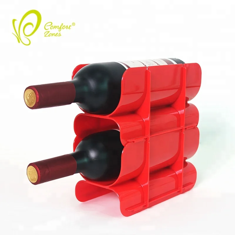 
Customized supplier simple mini wine holder/wine display rack 