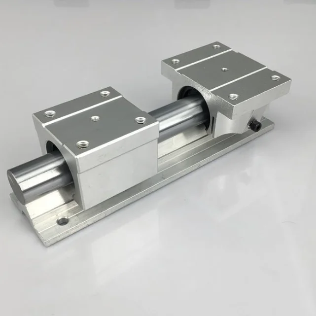Round Linear Guide Support Rail SBR10 and Linear Bearing SBR10UU