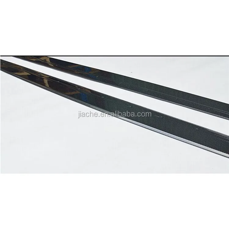Carbon Fiber Side Skirts Apron Side Bumper Lip Spoiler for BMW F82 F83 M4 Coupe 2 Door F80 M3 Sedan 2012-2017