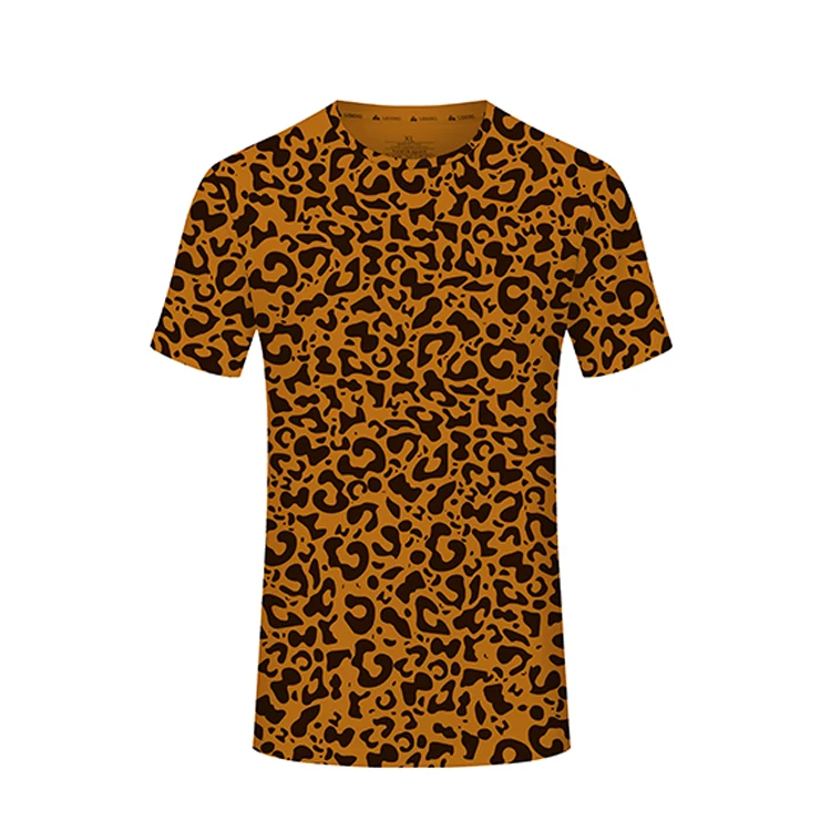 
LiDong Custom Clothing Mens Hot Products Short Sleeve Plain Fashion Camo T-shirt 