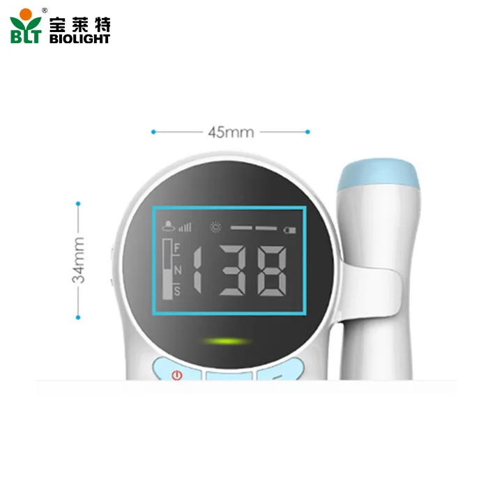 
portable baby sound machine clearly heard sound fetal doppler ce approved 
