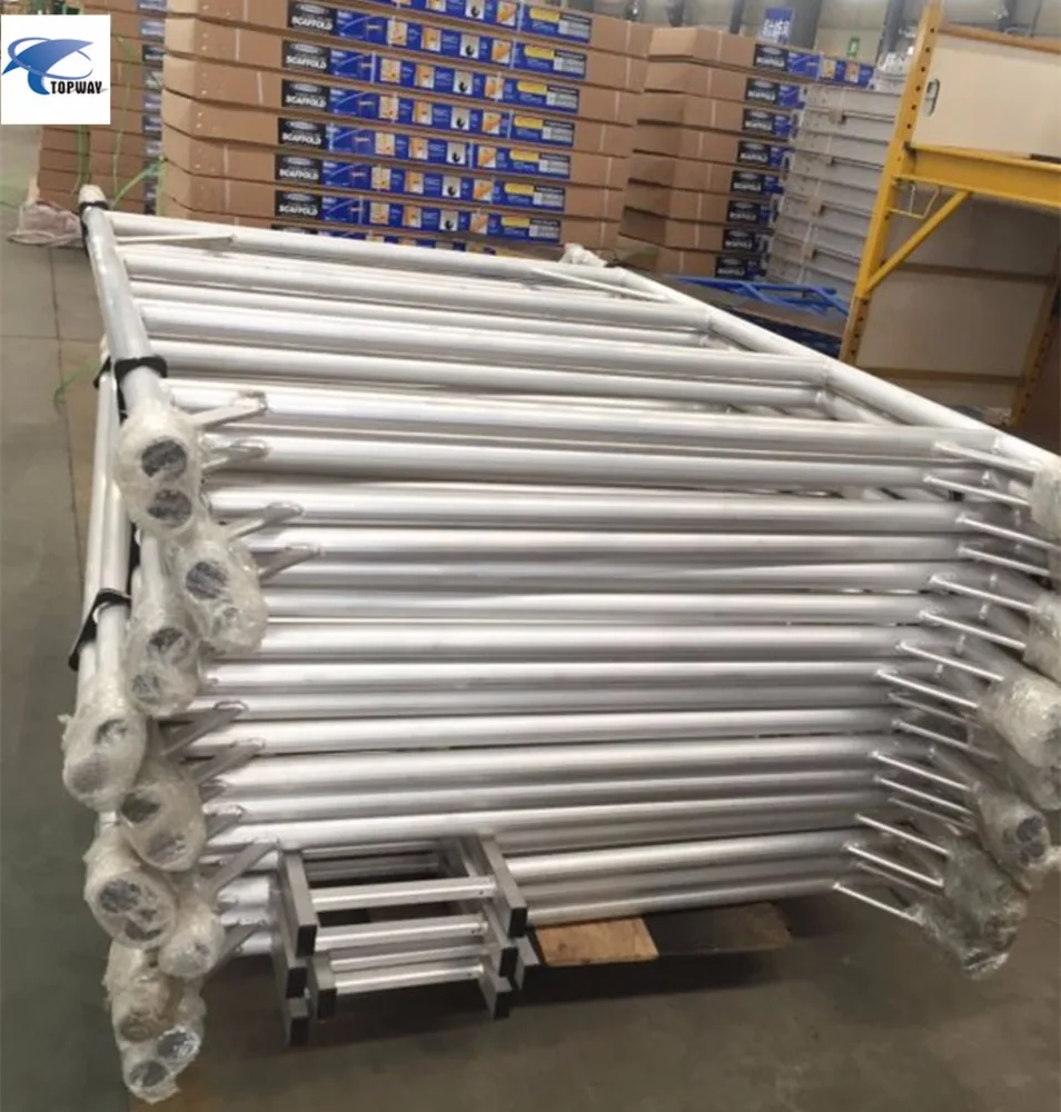 Aluminium Scaffold Trapdoor Platform Plywood Walk Board