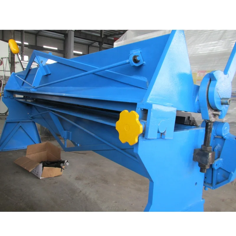 
JG67 Series Manual Pan Brake Hand type manual plate bending machine Manual Sheet Metal the iron hand folding machine 