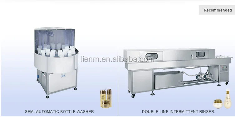 Полуавтоматическая стиральная машина LIENM для пластиковой воды, мойка стеклянных бутылок, кольцо 50-150 мм, 2000b/H