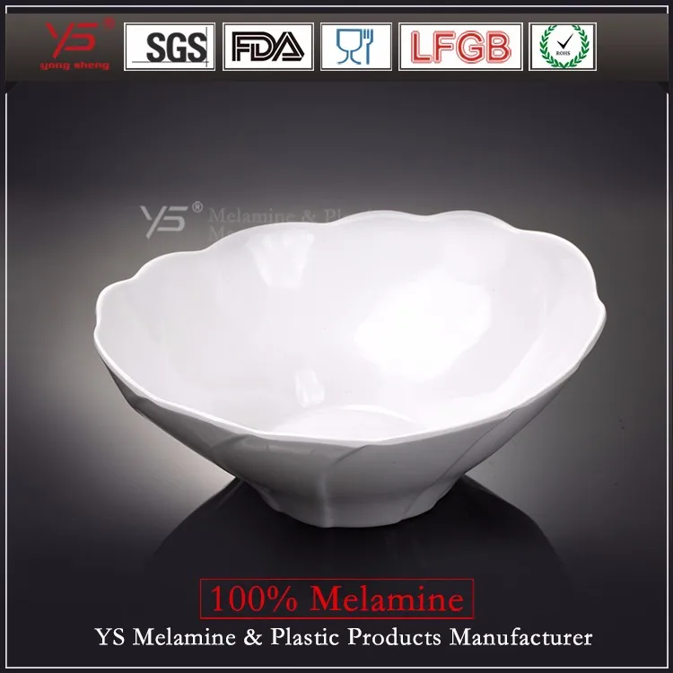 Элегантный внешний вид горячий горшок посуда 100% меламина шар в форме лотоса