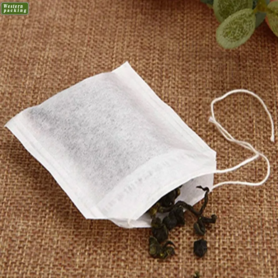 
high quality packaging paper/heat seal disposable tea filter bag 