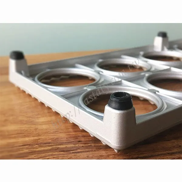 Aluminum Manual Operation Kitchenware Italian Square Shaped Ravioli Maker